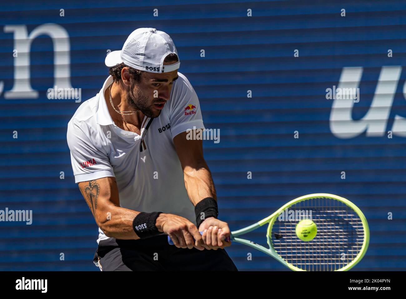 Matteo errettini al 2022° US Open. Foto Stock