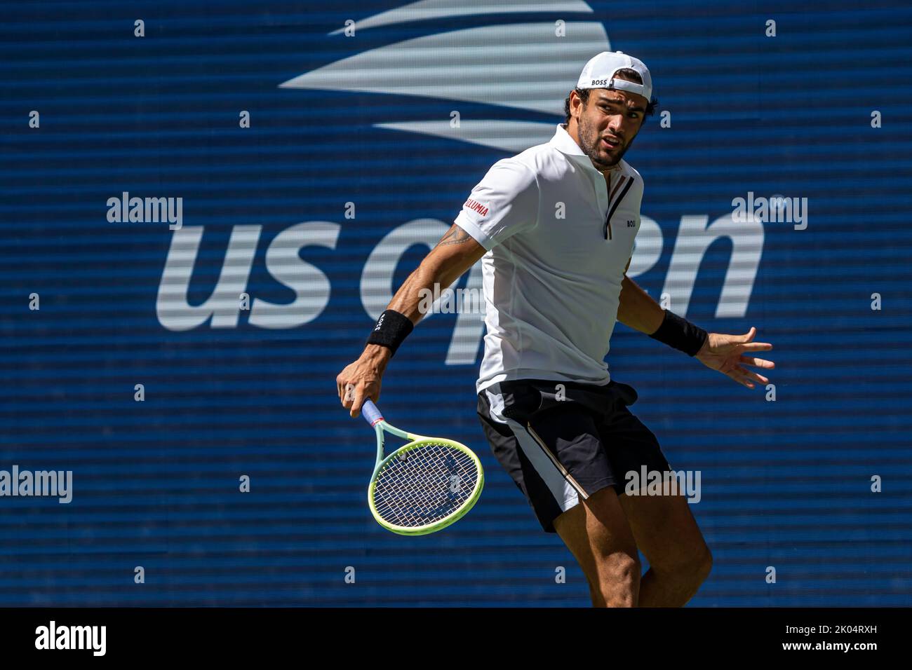 Matteo errettini al 2022° US Open. Foto Stock