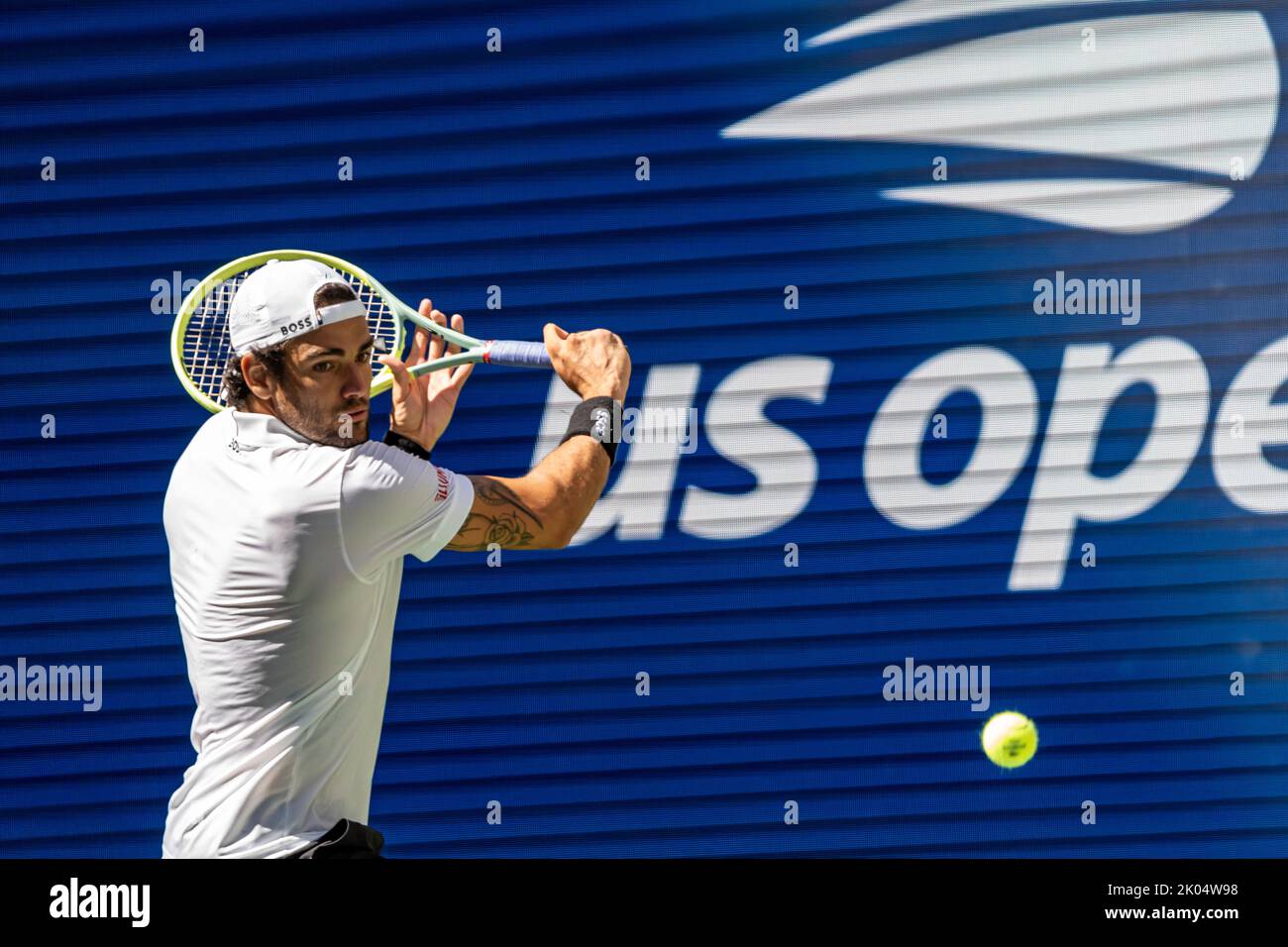 Matteo errettini al 2022° US Open. Foto Stock