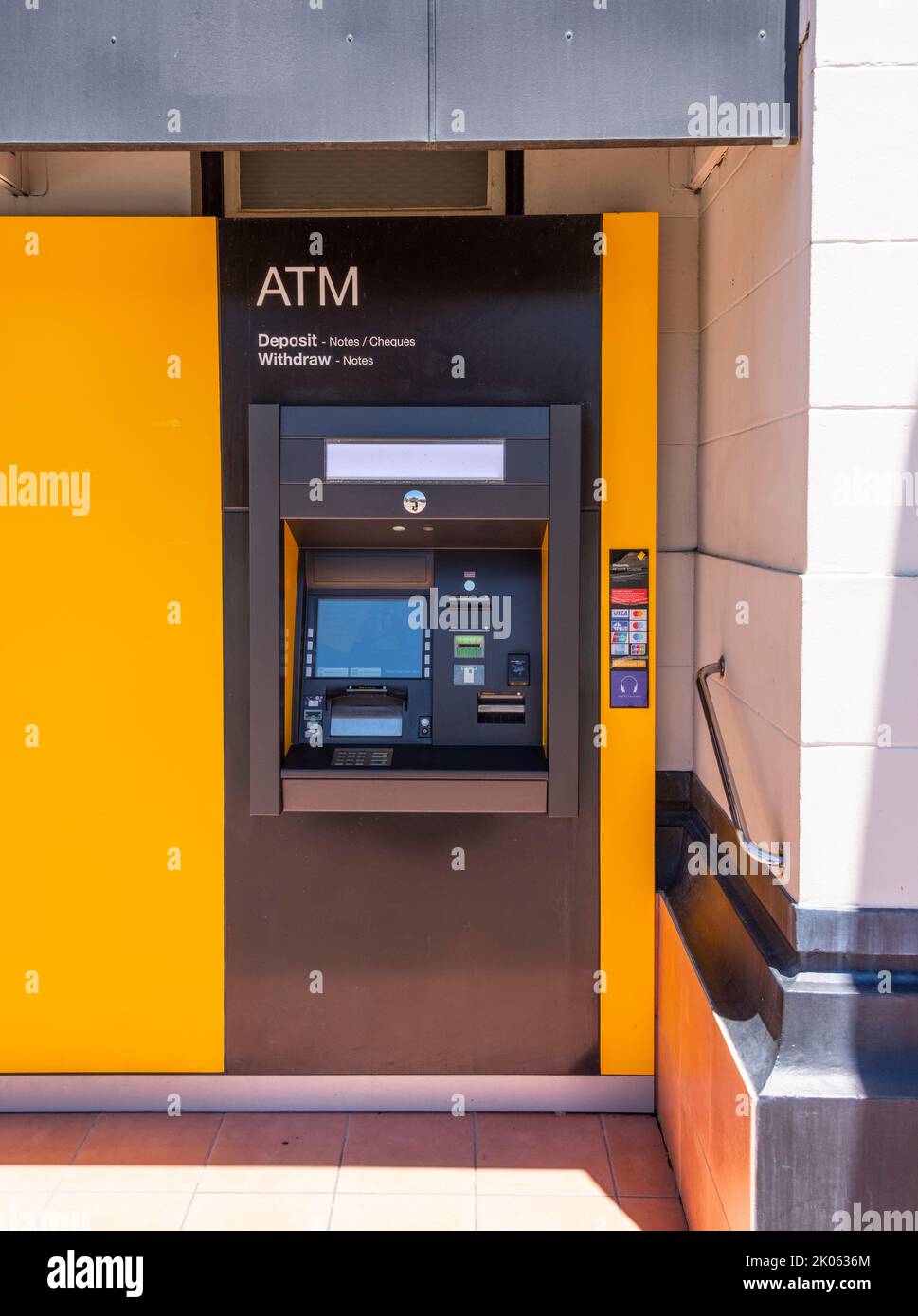 La Commonwealth Bank a Tenterfield, nuovo Galles del Sud del Nord, australia, da allora chiusa Foto Stock