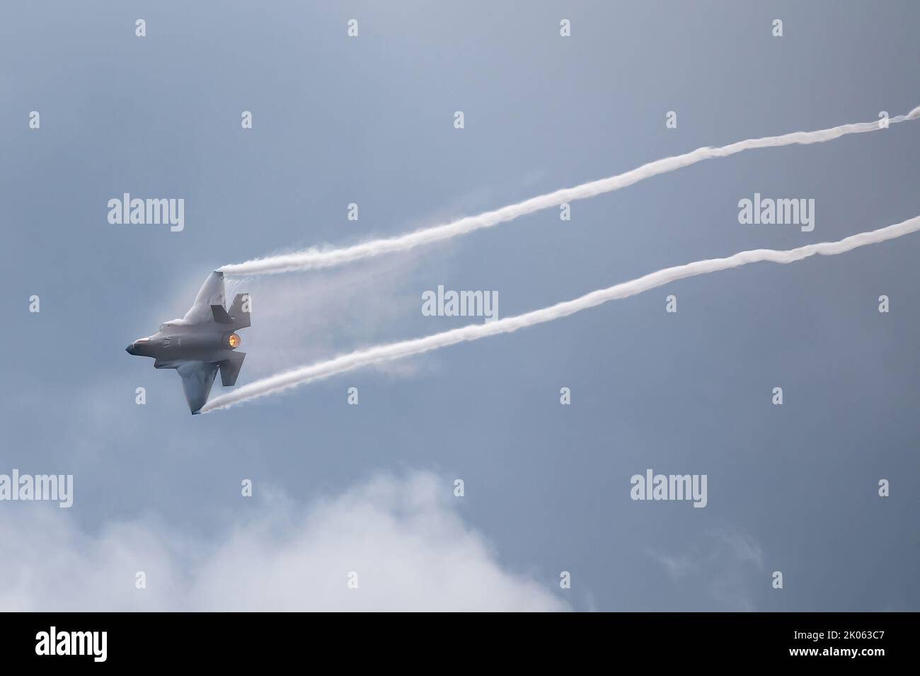 Il Lockheed Martin F-35 Lightning II della USAF. Foto Stock