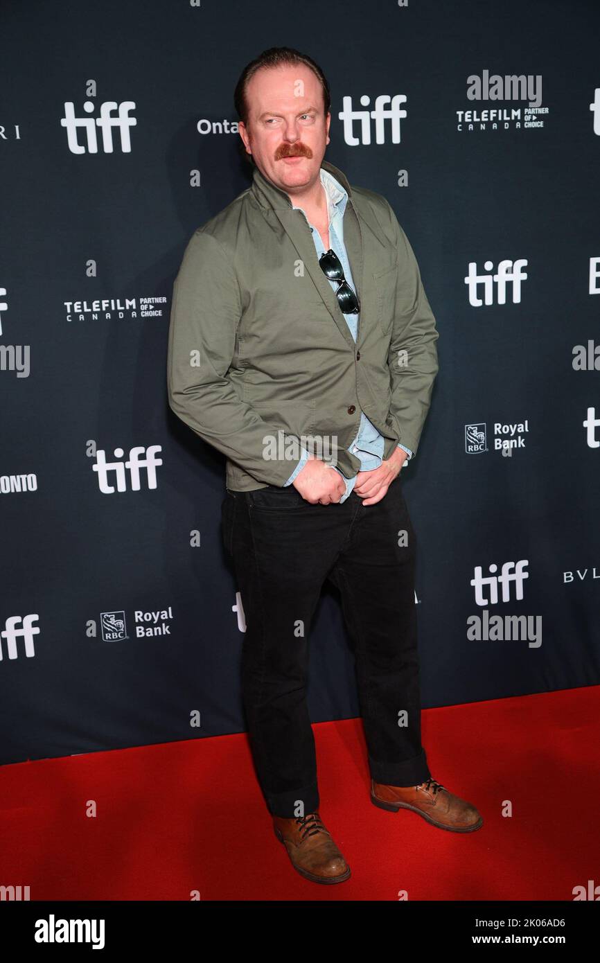 Toronto, ONTARIO. 9th Set, 2022. Jeremy Bobb agli arrivi per LA prima SERATA DI ATTRAVERSAMENTO DEL MACELLAIO al Toronto International Film Festival, Roy Thomson Hall, Toronto, IL 9 settembre 2022. Credit: JA/Everett Collection/Alamy Live News Foto Stock