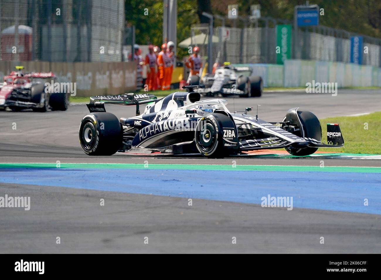 09.09.2022, Autodromo Nazionale di Monza, Monza, FORMULA 1 PIRELLI GRAN PREMIO D'ITALIA 2022 ,im Bild Pierre Gasly (fra), Scuderia AlphaTauri, Guanyu Foto Stock