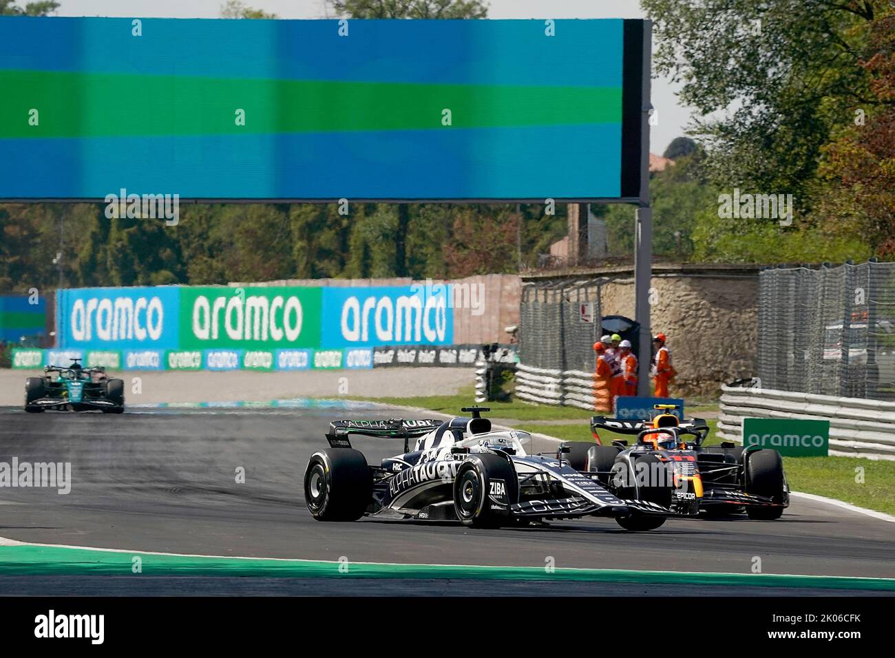 09.09.2022, Autodromo Nazionale di Monza, Monza, FORMULA 1 PIRELLI GRAN PREMIO D'ITALIA 2022 ,im Bild Pierre Gasly (fra), Scuderia AlphaTauri, Sergio Foto Stock