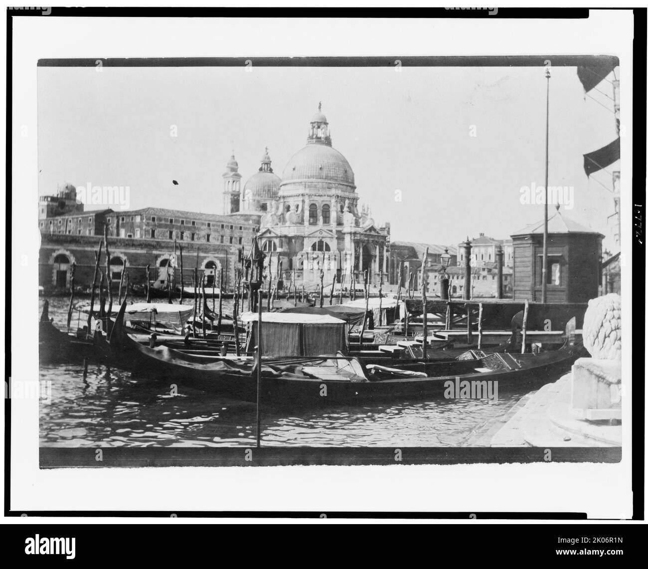 Il Canal Grande e Santa Maria della Salute, Venezia, Italia, 1905. Foto Stock