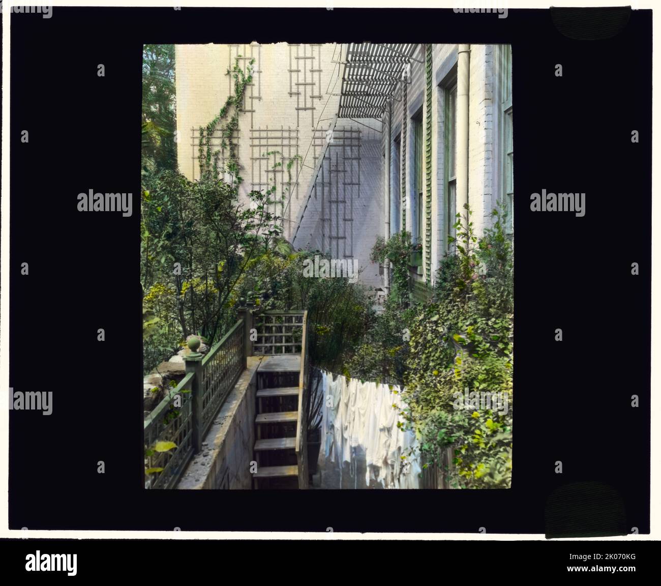 "Flagstones", Charles Clinton Marshall House, 117 West 55th Street, New York, New York, 1922. Foto Stock