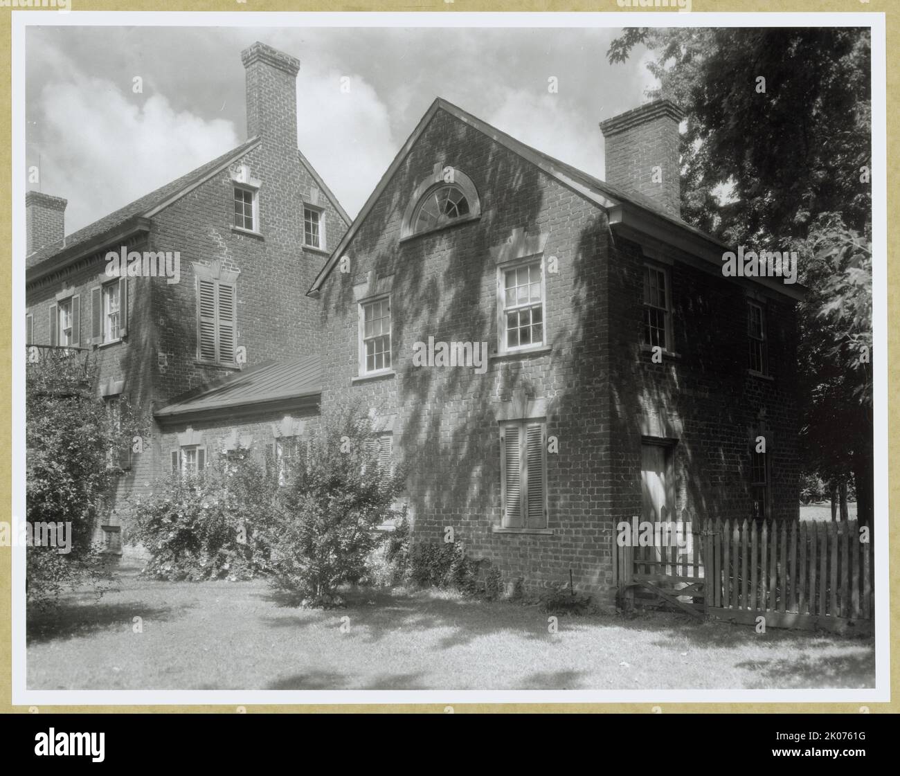 St. James' Rettory, Accomack, Accomack County, Virginia, tra il c1930 e il 1939. Foto Stock