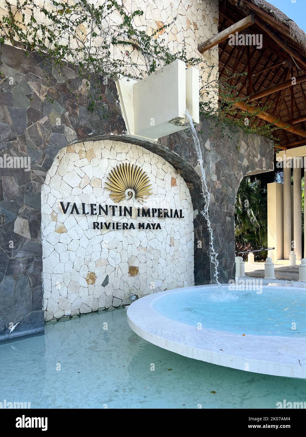 Valentin Imperial Riviera Maya è un resort di lusso a 5 stelle all-inclusive. Foto Stock