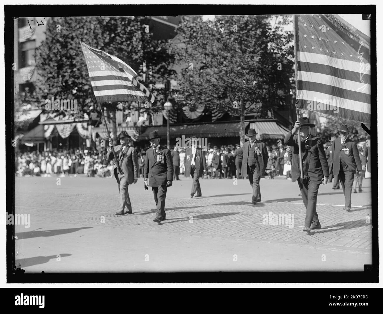 Parade su Pennsylvania Ave. Kan, tra 1910 e 1921. Foto Stock