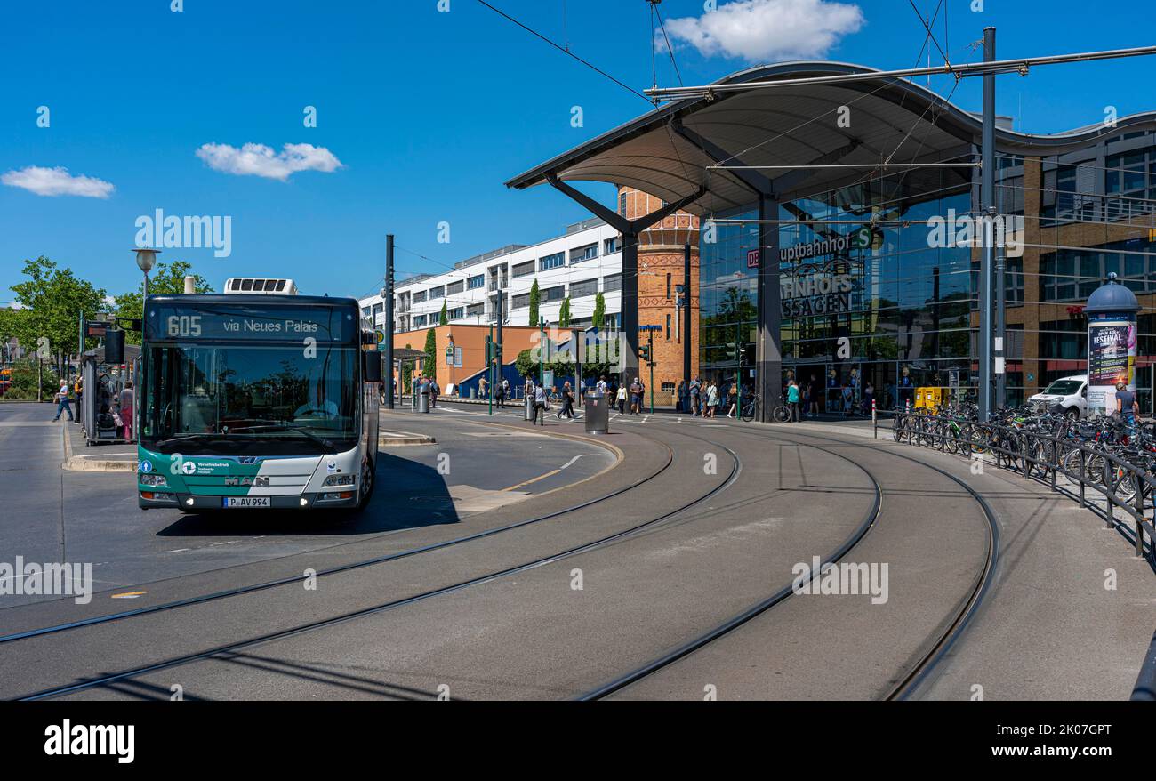 Stazione centrale, Potsdam, Brandeburgo, Germania Foto Stock