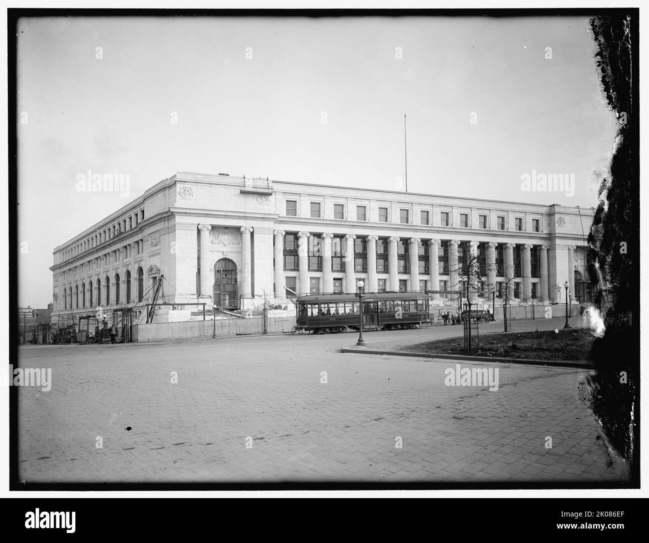 Ufficio postale della città, tra le 1910:1920 e le 17:00. Foto Stock