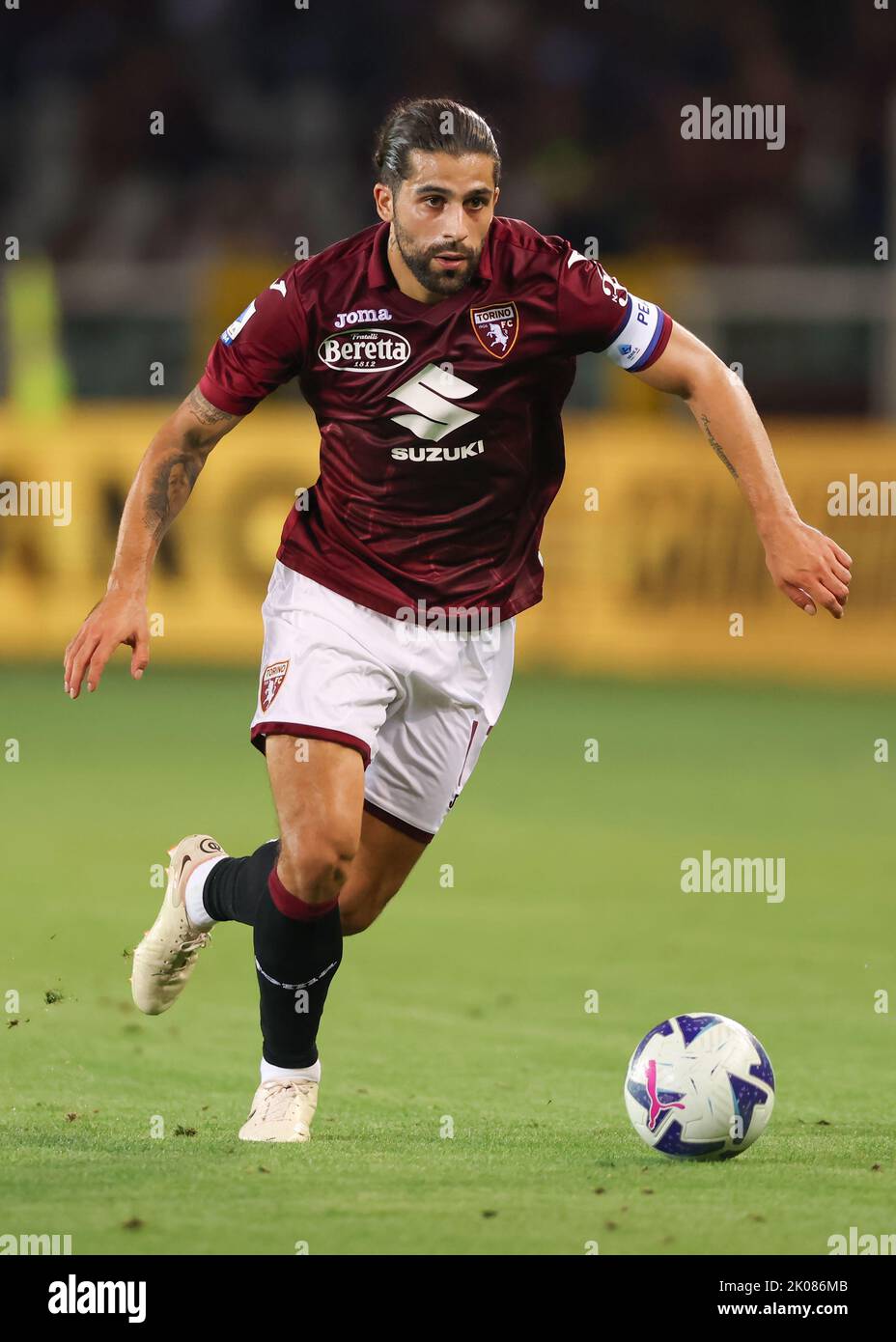 Torino, 5th settembre 2022. Ricardo Rodriguez del Torino FC durante la Serie A match allo Stadio Grande Torino, Torino. L'immagine di credito dovrebbe essere: Jonathan Moskrop / Sportimage Foto Stock