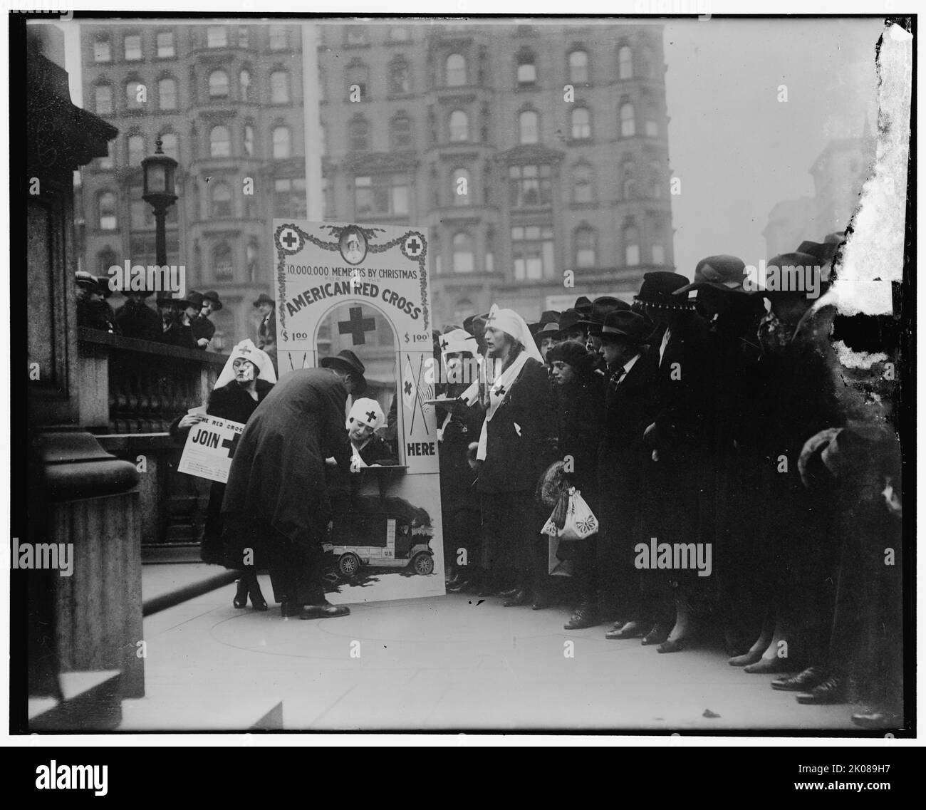 Croce rossa, tra il 1910 e il 1920. Foto Stock