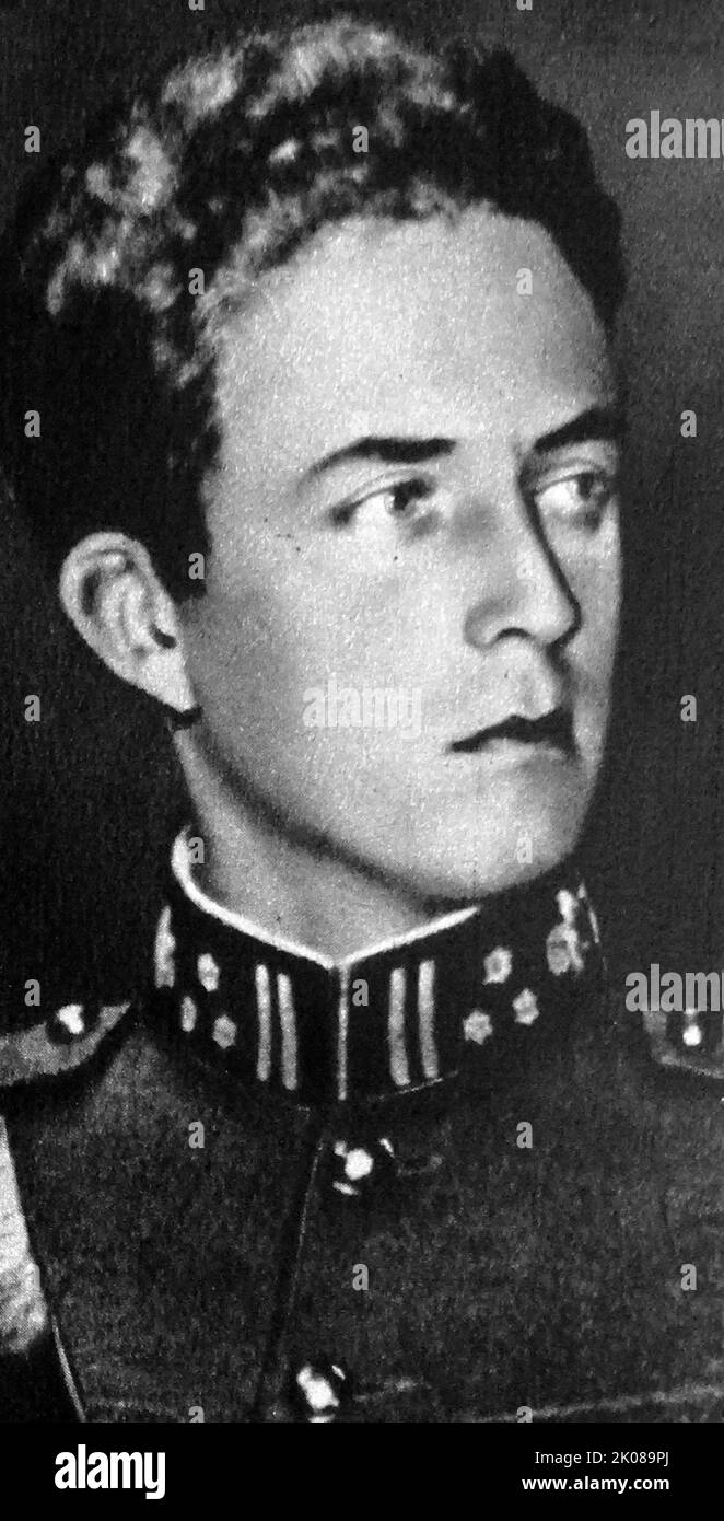 Leopoldo III (3 novembre 1901 – 25 settembre 1983) fu re dei belgi dal 23 febbraio 1934 fino alla sua abdicazione il 16 luglio 1951 Foto Stock