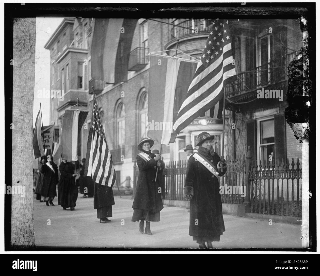 Sottaceti di suffragette, tra 1910 e 1920. Foto Stock