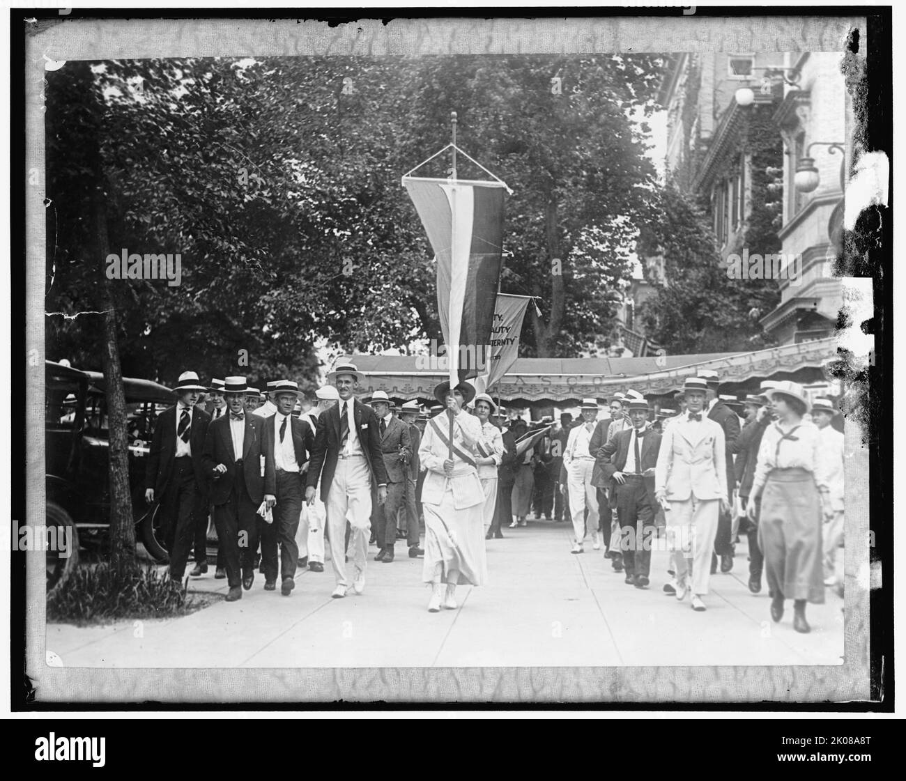 Suffragettes, tra 1910 e 1920. Foto Stock