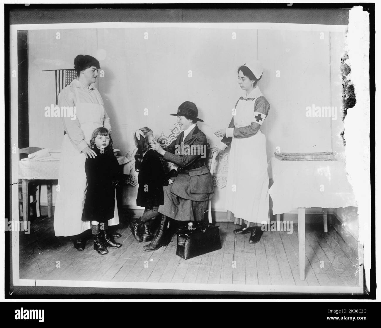 Croce rossa, tra il 1910 e il 1920. Foto Stock