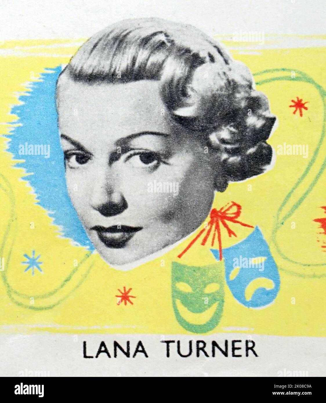 Lana Turner (Julia Jean Turner, 8 febbraio 1921 – 29 giugno 1995) è stata una Foto Stock