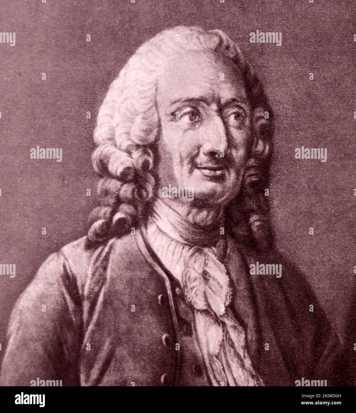 Jean-Philippe Rameau (Parigi, 25 settembre 1683 – Parigi, 12 settembre 1764) è stato un . Considerato come uno dei più importanti compositori e teorici musicali francesi del 18th ° secolo Foto Stock