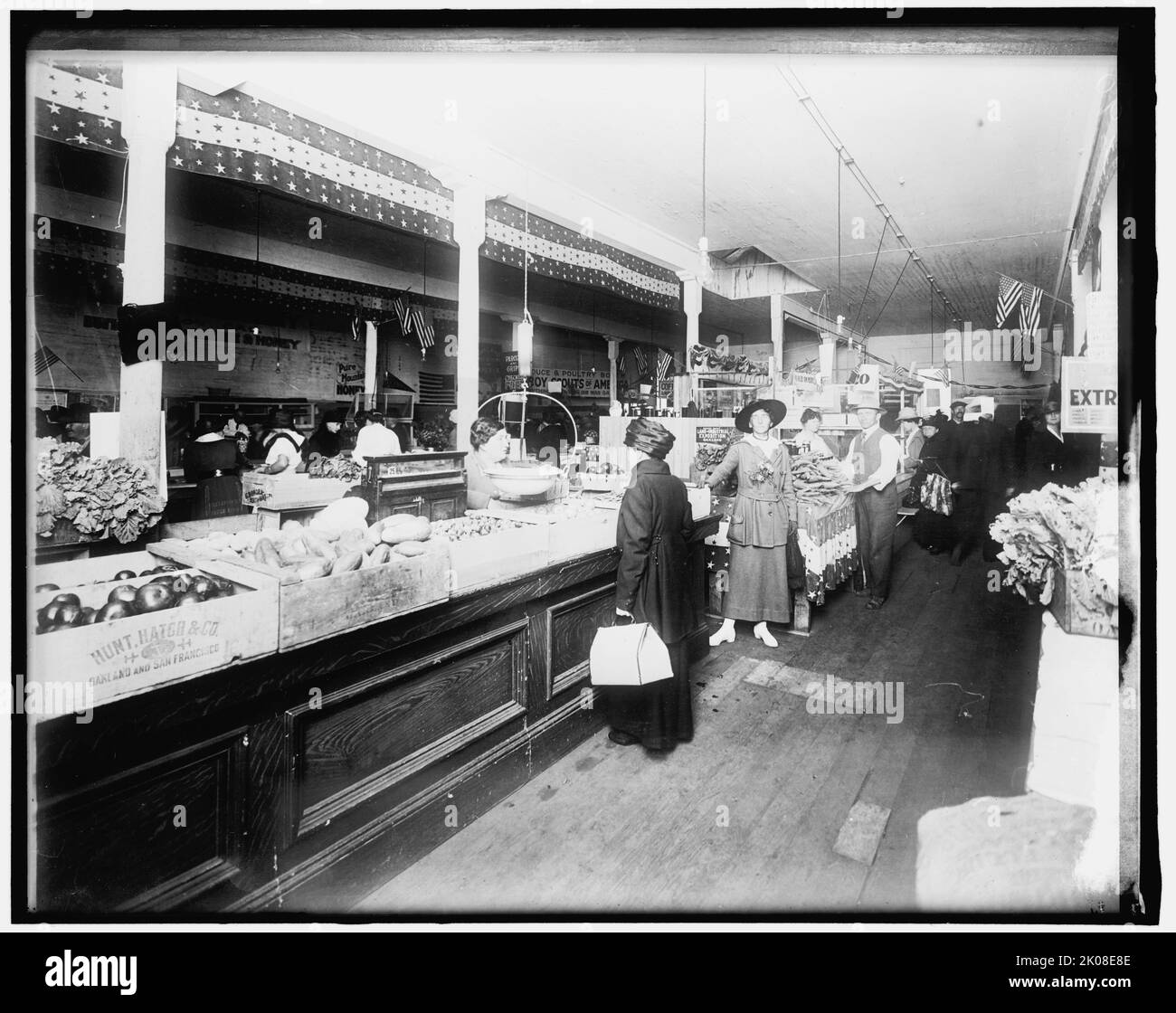 War Garden Commission, tra il 1910 e il 1920. Foto Stock