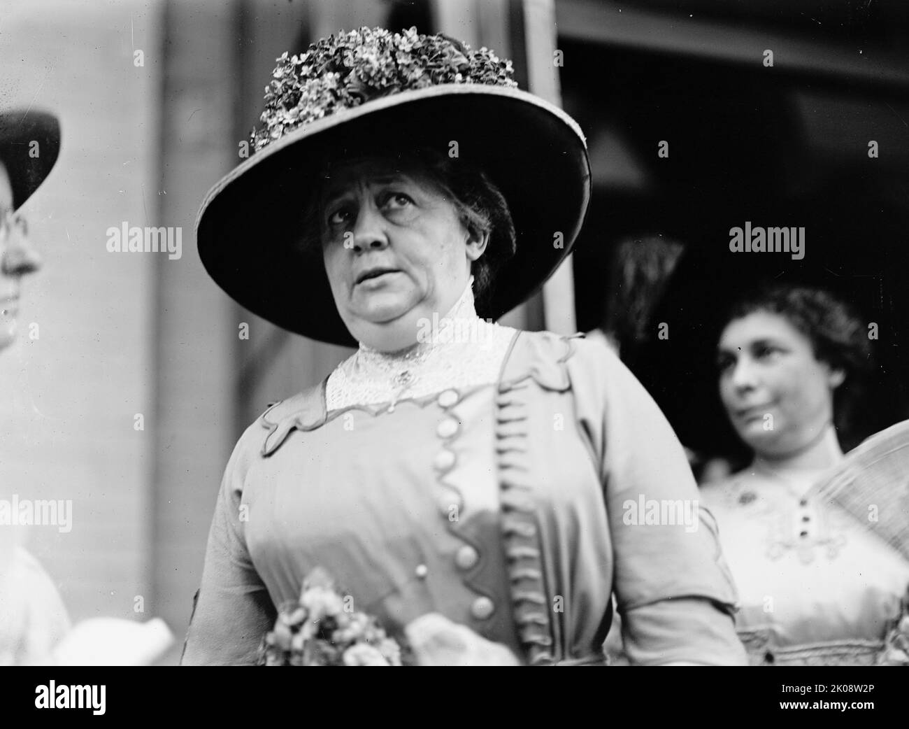 Dolly Madison colazione - Sig.ra William J. Bryan, 1912. Occasione sociale, USA. La scrittrice e suffragista Mary Elizabeth Baird Bryan era sposata con l'avvocato e politico William Jennings Bryan. Foto Stock