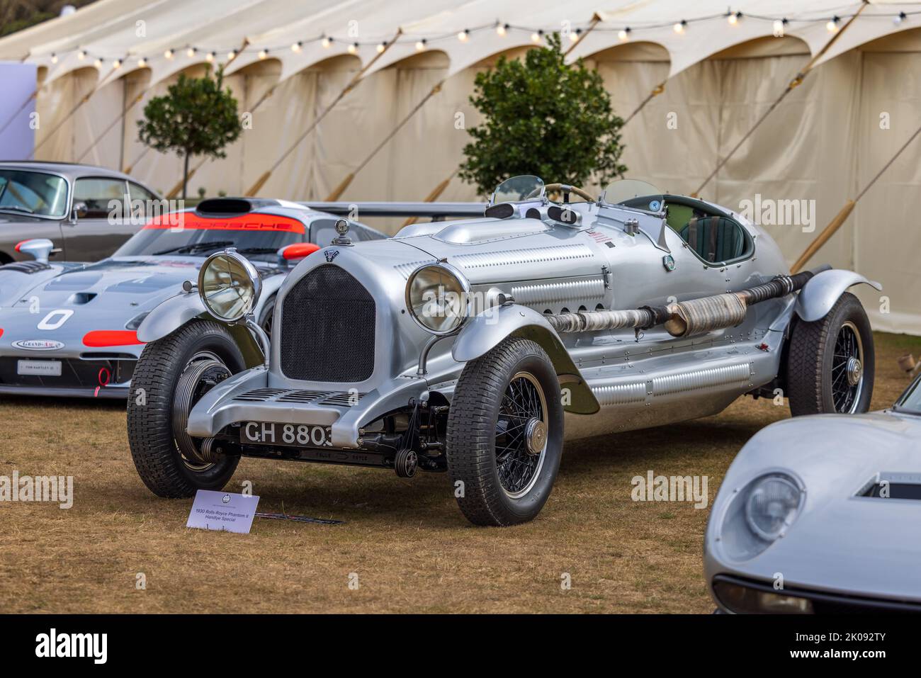1930 Rolls-Royce Phantom II Handlye Special ‘GH 8803’ fa parte della Platinum Collection di quest’anno al Salon Privé 2022 che si tiene a Blenheim Palace Foto Stock