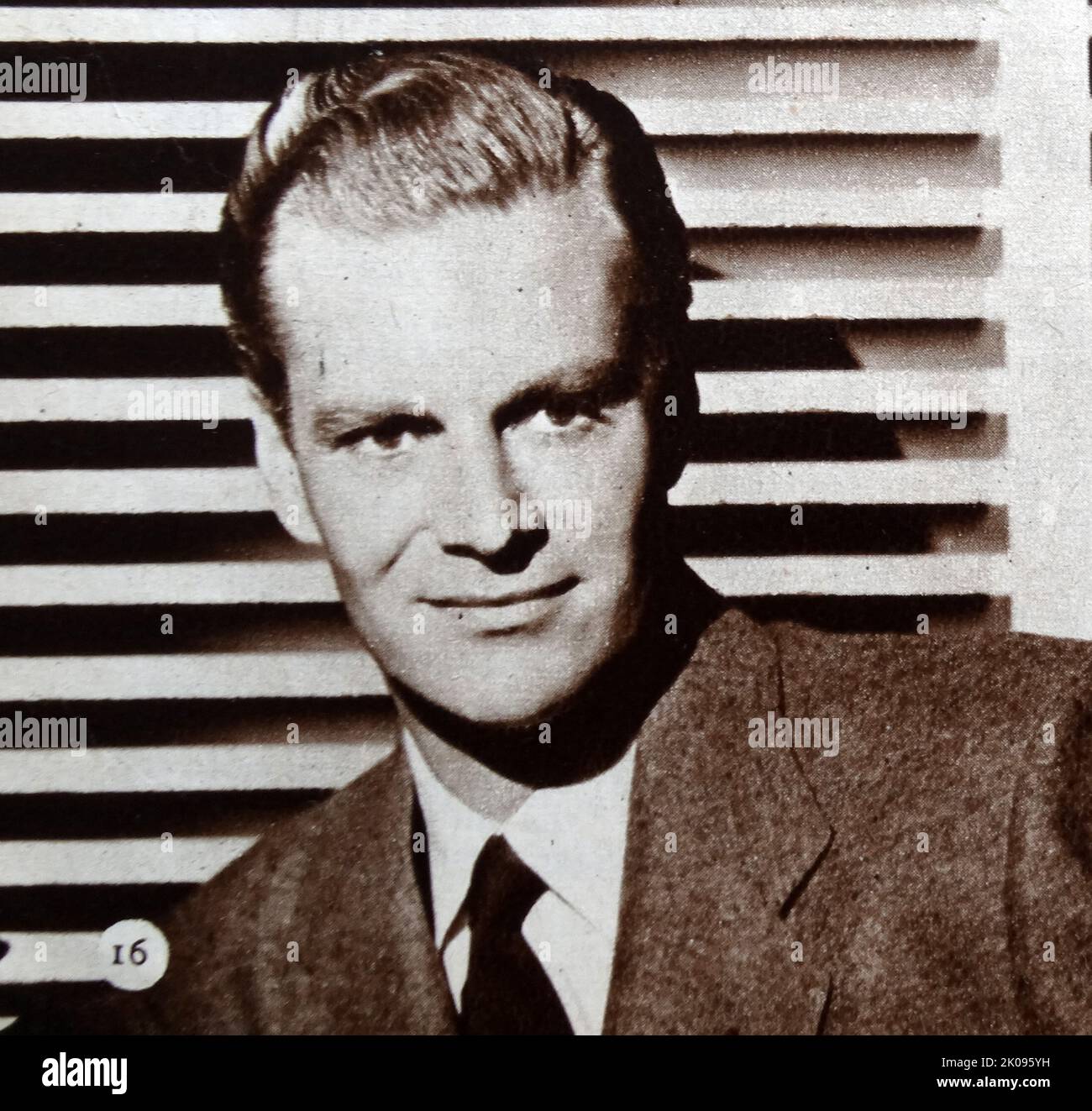 L'attore Richard Webb in This Woman is Dangerous, un film americano del 1952 di Warner Bros. John Richard Webb (Warner Bros, 9 settembre 1915 – 10 giugno 1993) è stato un . Foto Stock