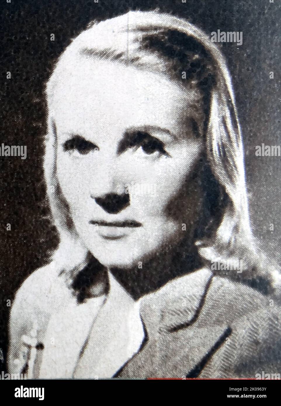 Dorothy Ann Todd (24 gennaio 1907 – 6 maggio 1993) è stata una . Foto Stock