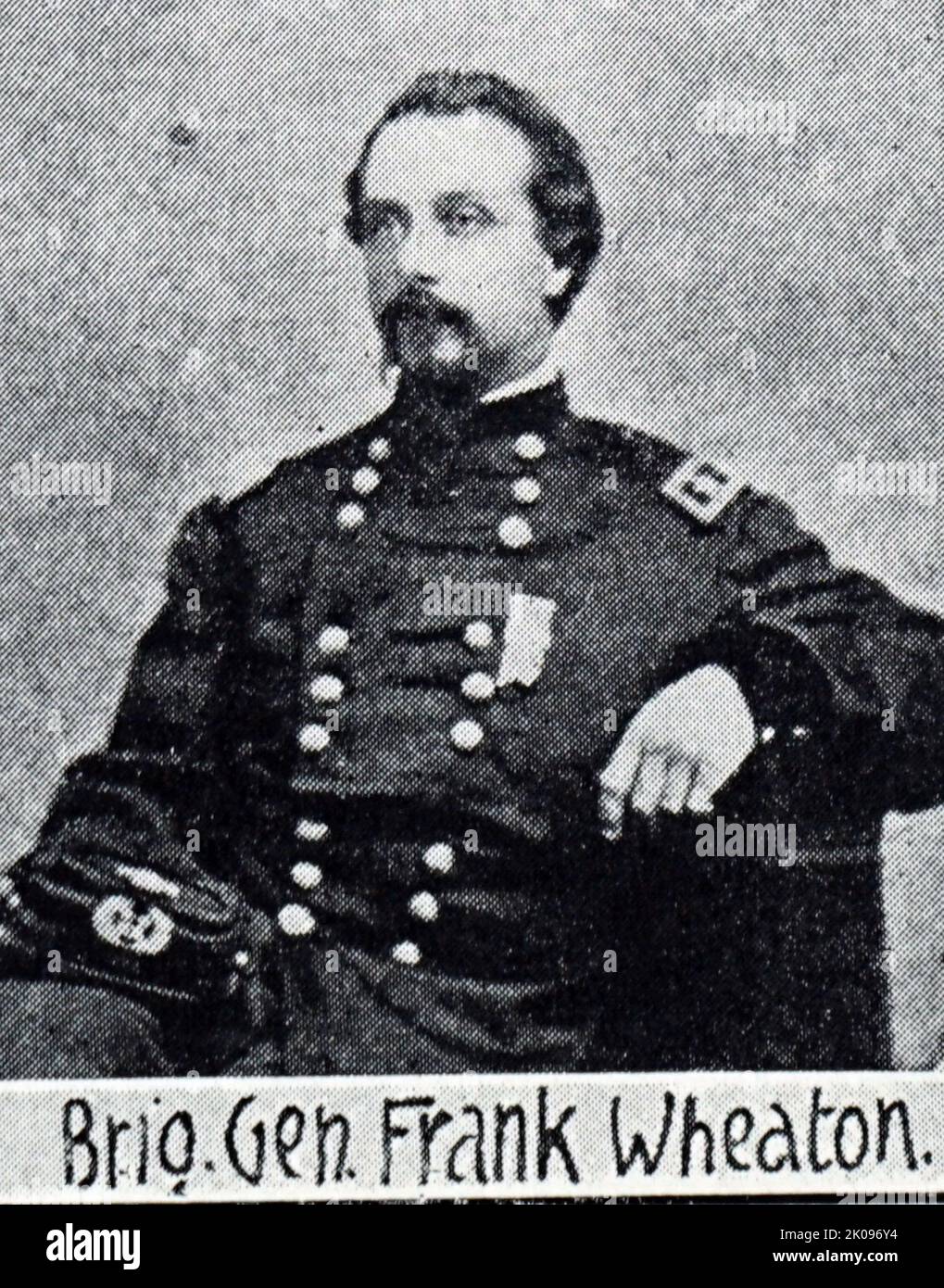 Brigadier Generale Frank Wheaton. Frank Wheaton (8 maggio 1833 – 18 giugno 1903) è stato un . Foto Stock