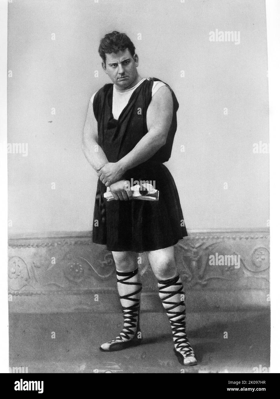 Robert Downing come Marc Antony. Giulio Cesare, atto III, scena II Gravure, Gebbie & Husson Co. Ltd., 1889. Fotogravura. Foto Stock