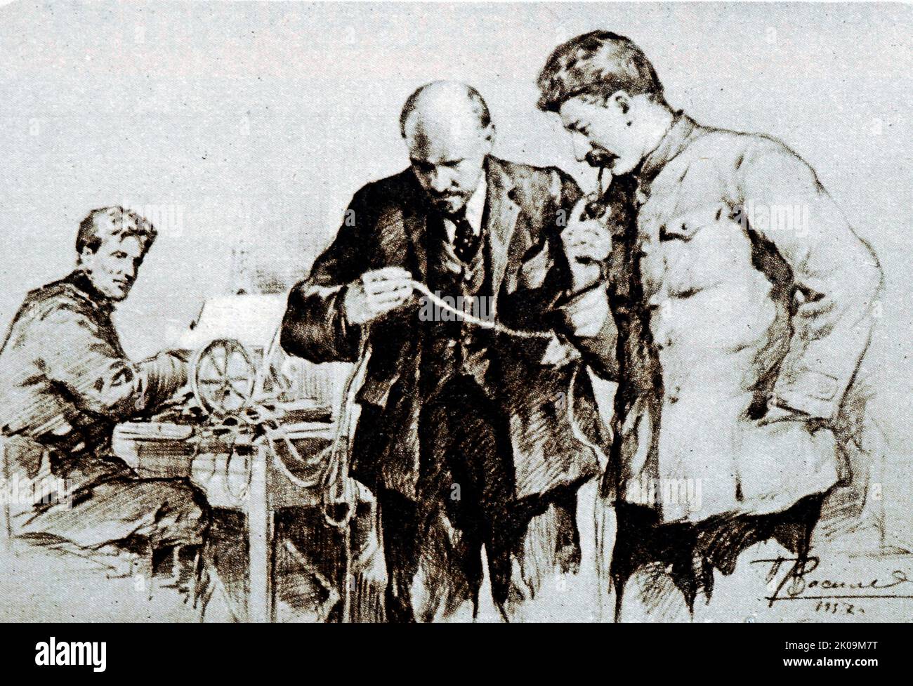 Joseph Stalin il suo 70th° compleanno. Joseph Vissarionovich Stalin (6 dicembre 1878 1924 – 5 1953 marzo 1953) è stato un . Foto Stock