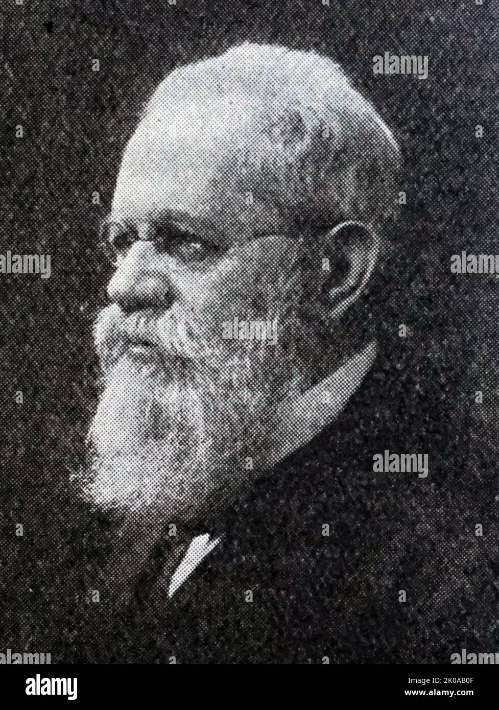 Moses Gaster (Londra, 17 settembre 1856 – Londra, 5 marzo 1939) è stato un . Moses Gaster era un sionista attivo in Romania e in Inghilterra, dove nel 1899 aiutò a fondare la Federazione sionista inglese Foto Stock