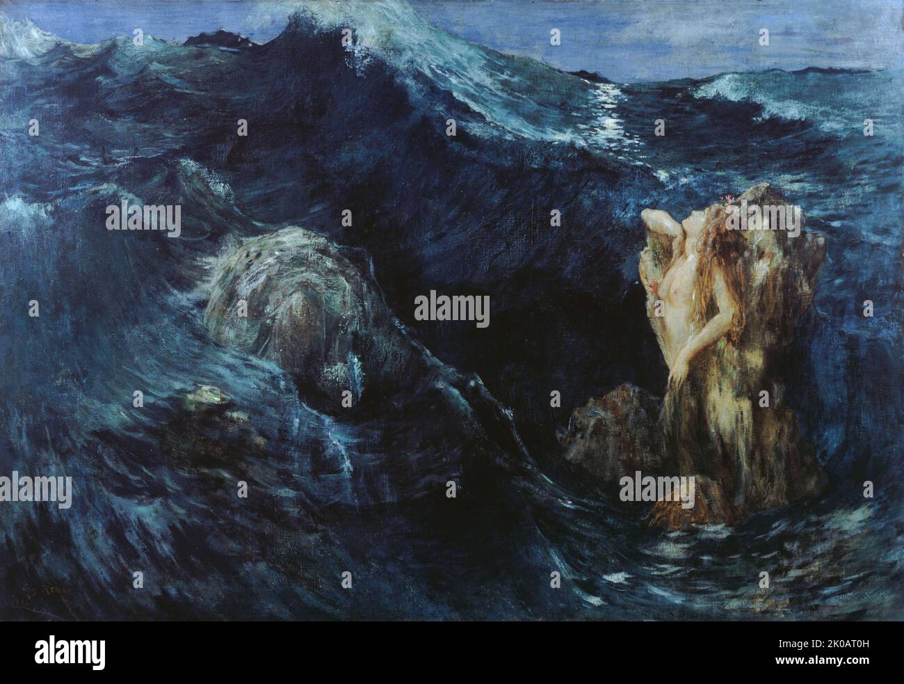 Charybdis e Scylla, 1894. Foto Stock