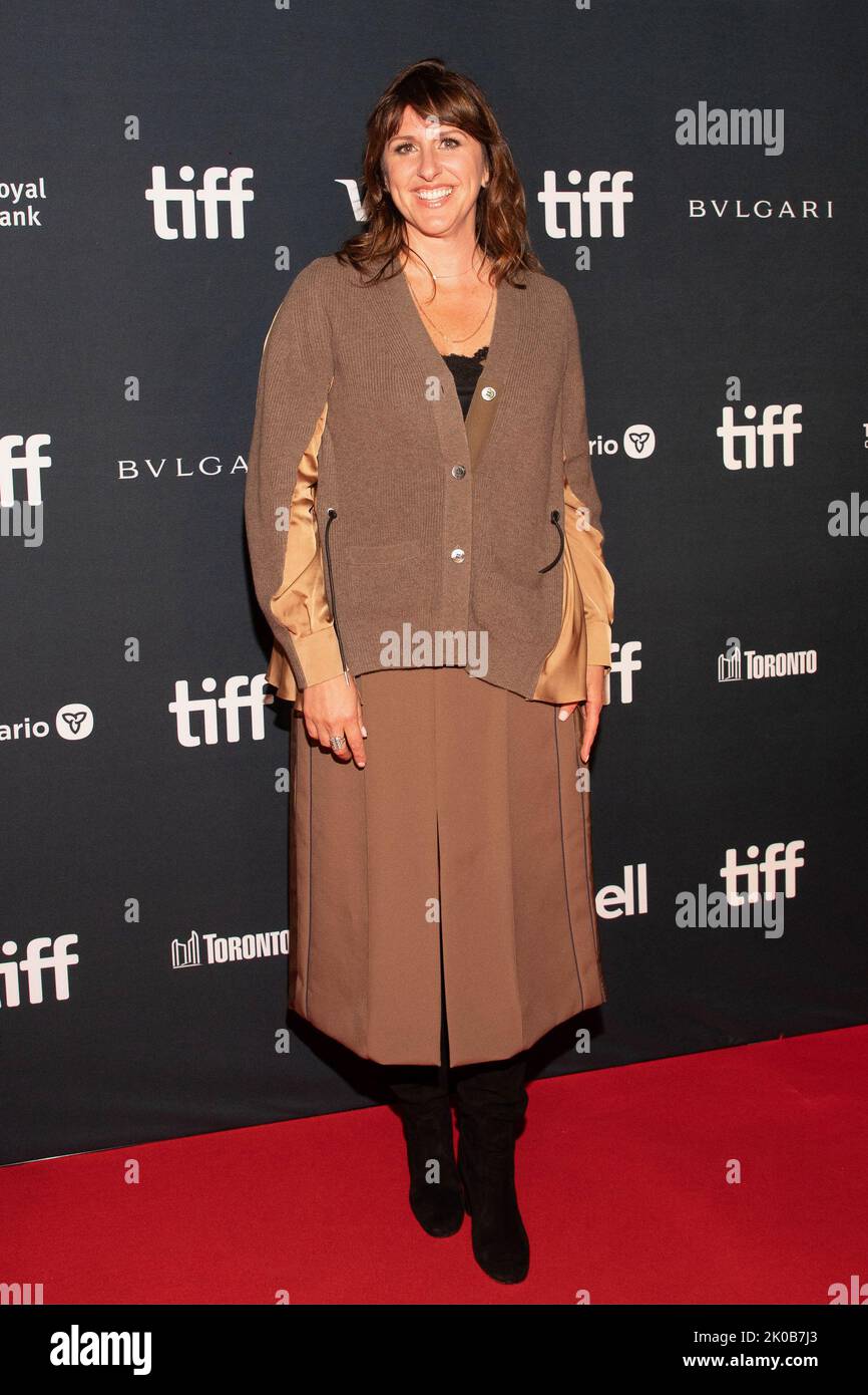 Toronto, Canada. 09th Set, 2022. Molly Conners partecipa alla prima edizione del 2022 del Toronto International Film Festival di 'Butcher's Crossing' alla Roy Thomson Hall il 09 settembre 2022 a Toronto, Ontario. Photo: PICJER/imageSPACE Credit: Imagespace/Alamy Live News Foto Stock