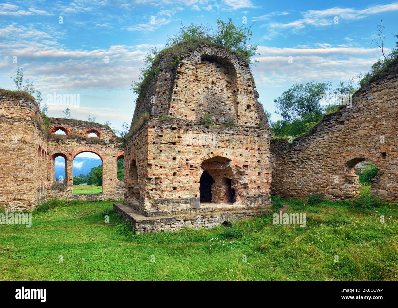 Slovacchia, Orava - Frantiskova huta di giorno Foto Stock