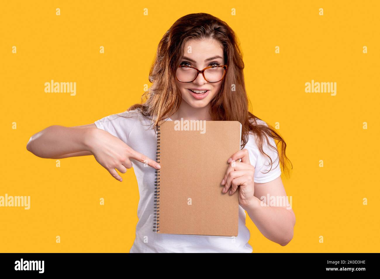 business startup project management entusiasta donna Foto Stock