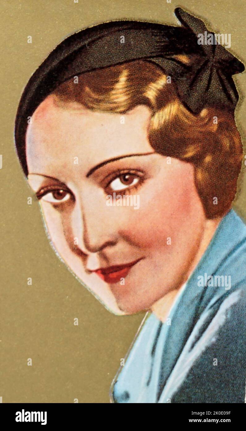 Elisabeth Margarete Biermann (Nee Brink, 1905 – 1985) è stata una . L'orlo salì alla ribalta all'inizio degli anni '1920s, quando recitò in molti film muti. Il suo ultimo film silenzioso fu Marriage in Trouble nel 1928. Dopo i film muti, Brink continuò a recitare in film sonori fino al suo ritiro nel 1951. Foto Stock