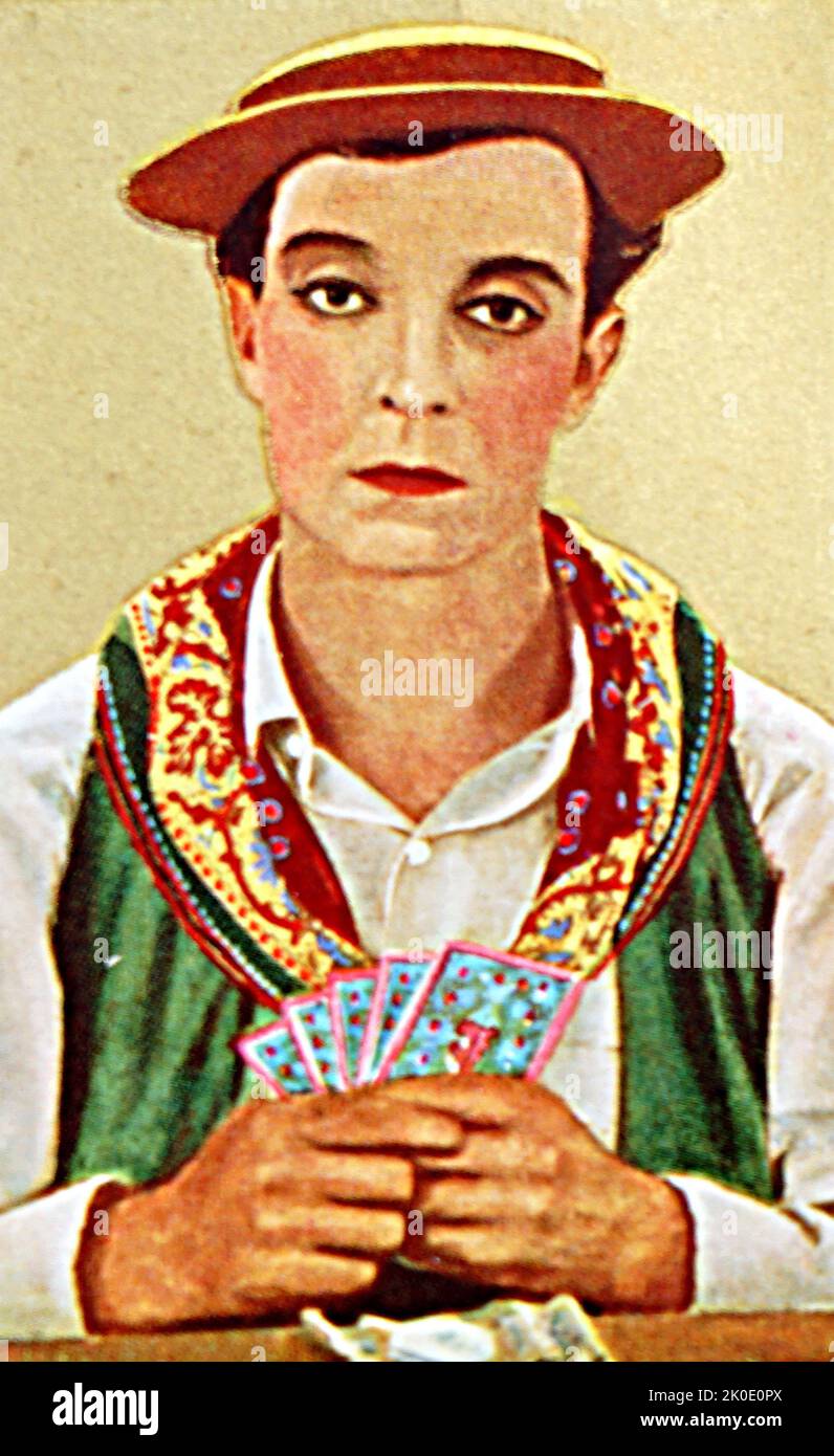 Joseph Frank Keaton (Buster Keaton, 4 ottobre 1895 – 1 febbraio 1966) è stato un . Foto Stock