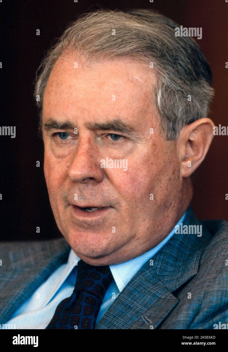 Cyrus Roberts Vance Sr. (27 marzo 1917 – 12 gennaio 2002) è stato un avvocato statunitense e segretario di Stato statunitense sotto il presidente Jimmy carter dal 1977 al 1980. Foto Stock