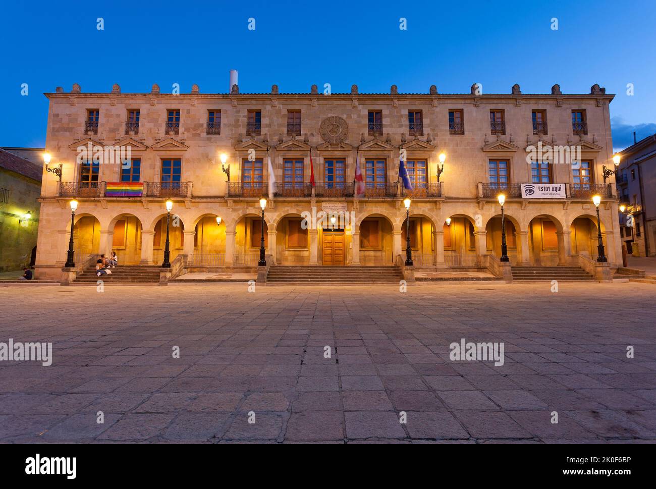 comune di Soria, Castilla y Leon, Spagna Foto Stock