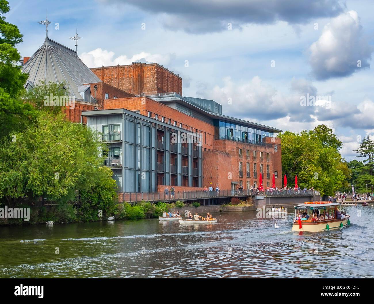 Stratford Upon Avon Warwickshire Foto Stock