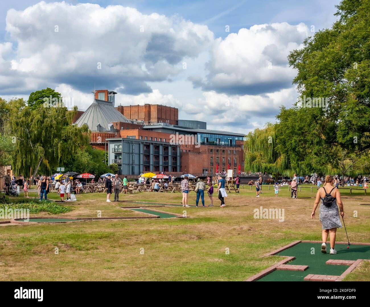 Stratford Upon Avon Warwickshire Foto Stock