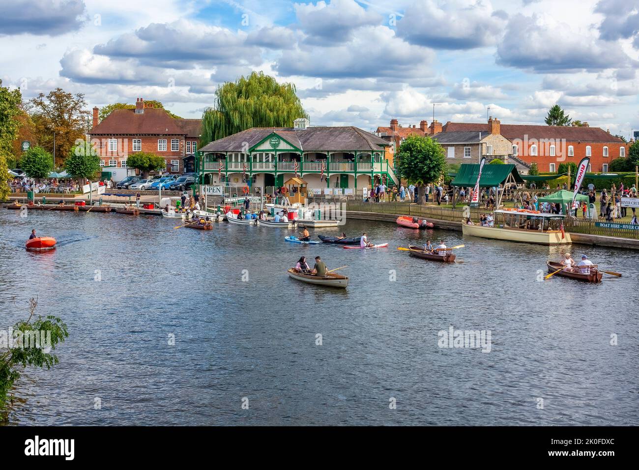 Stratford Upon Avon Warwickshire Foto Stock