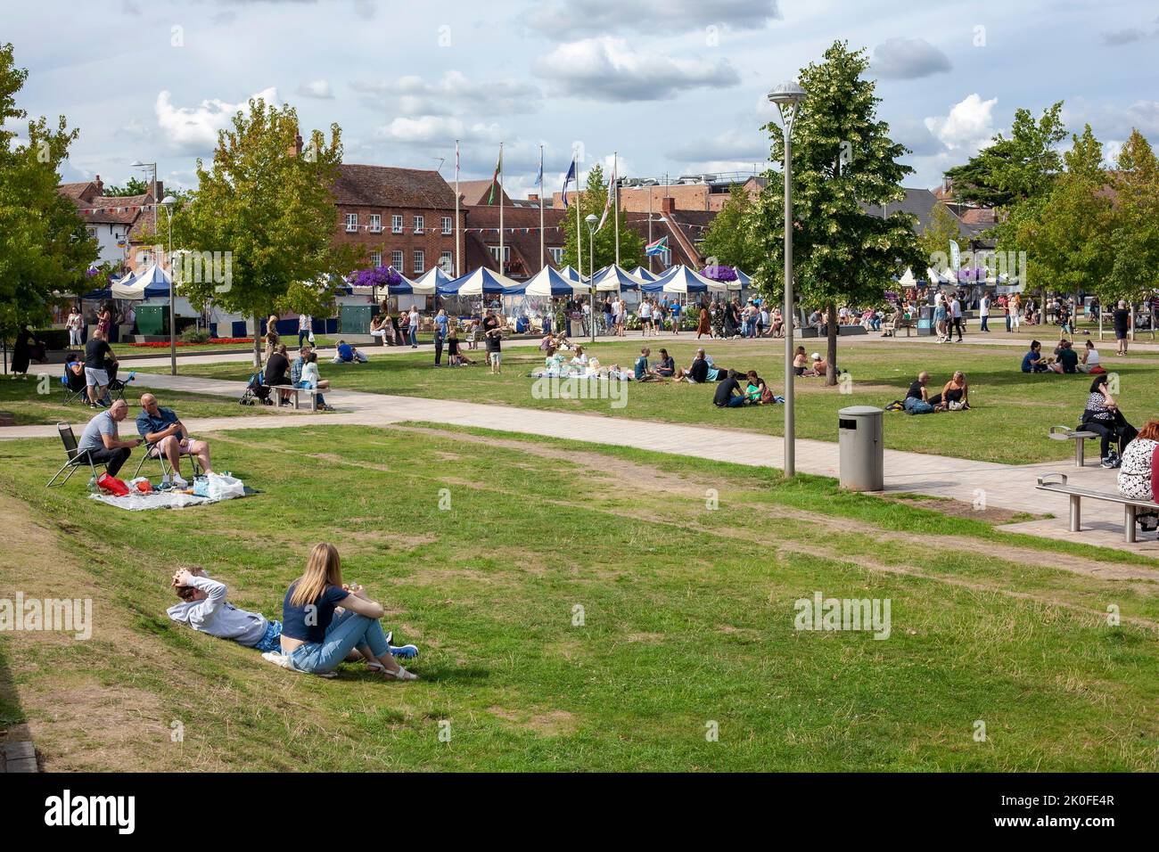 Stratford Upon Avon Warwickshire Foto Stock