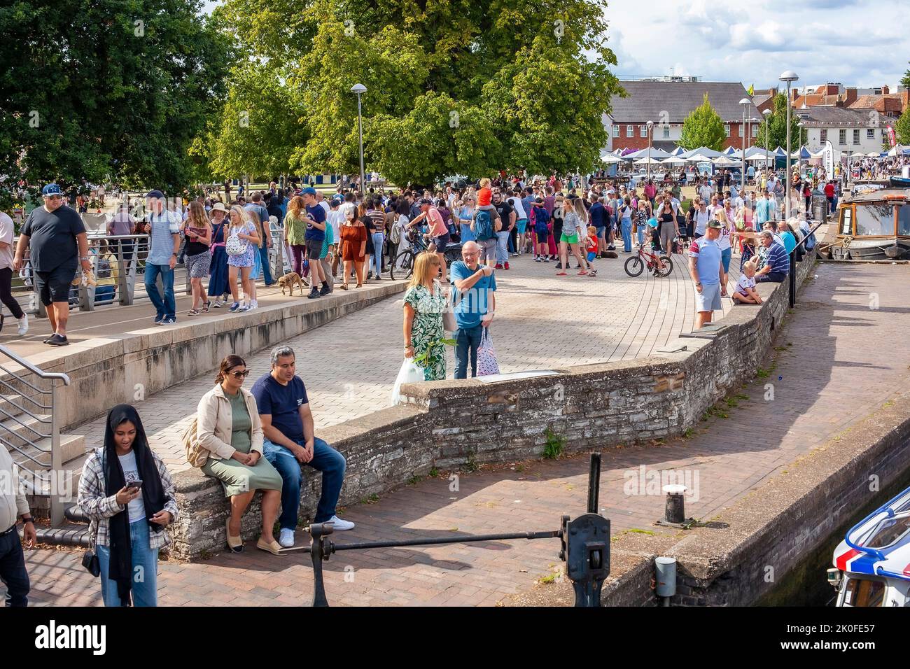 Stratford Upon Avon Warwickshire Foto Stock