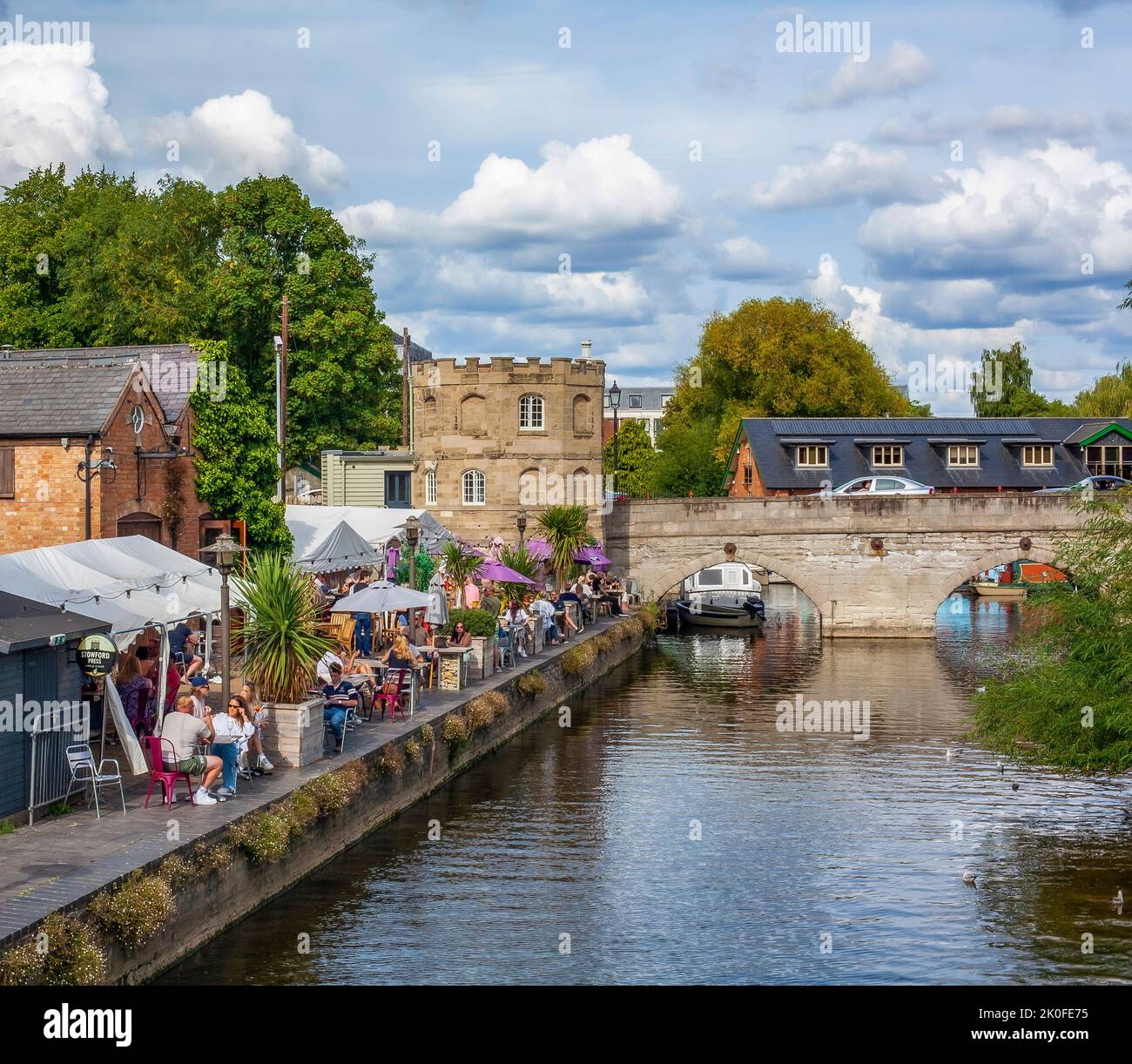 Stratford Upon Avon Warwickshire Foto Stock