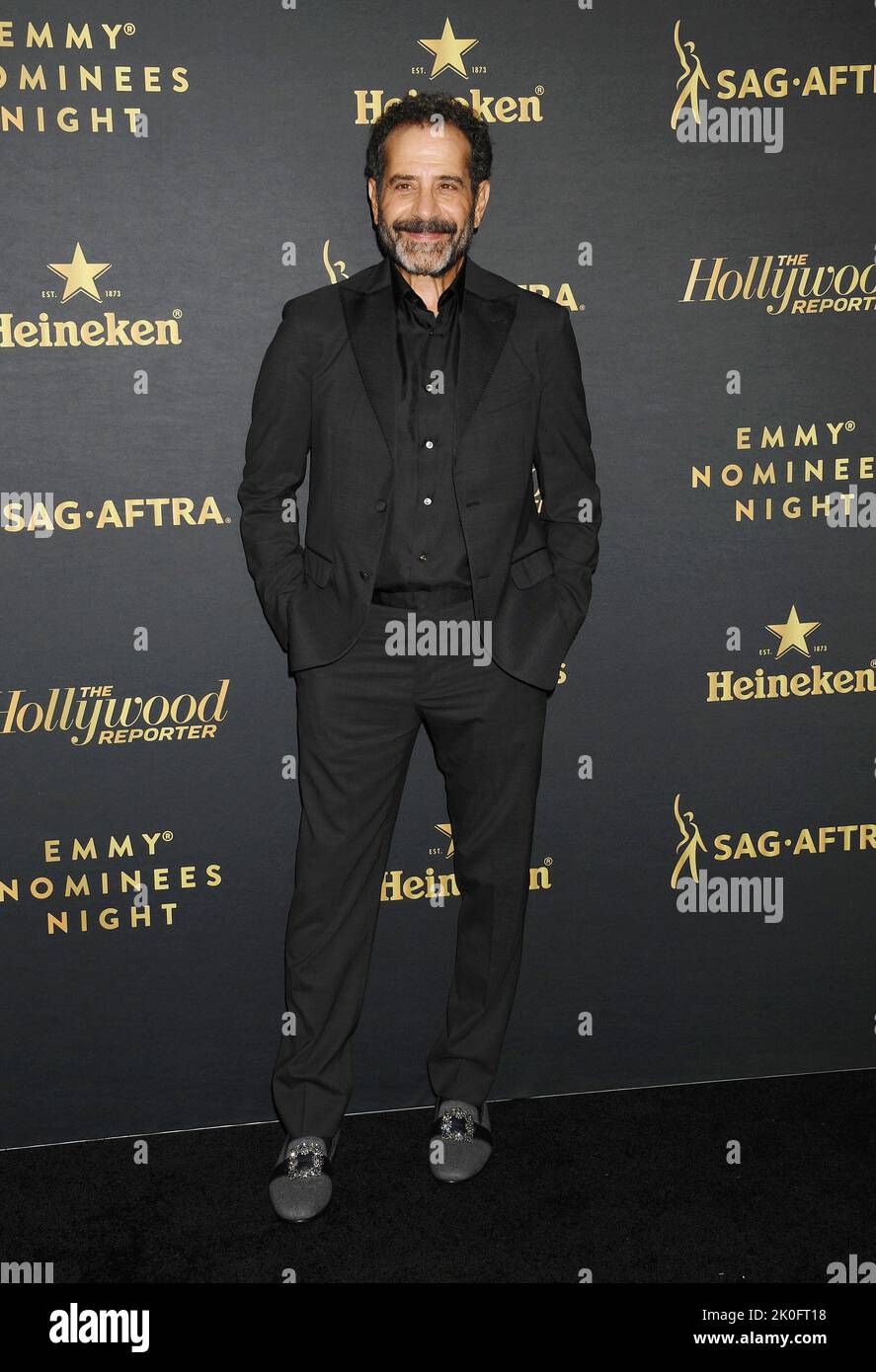 Los Angeles, California. 10th Set, 2022. Tony Shalhoub partecipa all'Hollywood Reporter SAG-AFTRA Emmy Party in un condominio privato il 10 settembre 2022 a Los Angeles, California. Credit: Jeffrey Mayer/JTM Photos/Media Punch/Alamy Live News Foto Stock