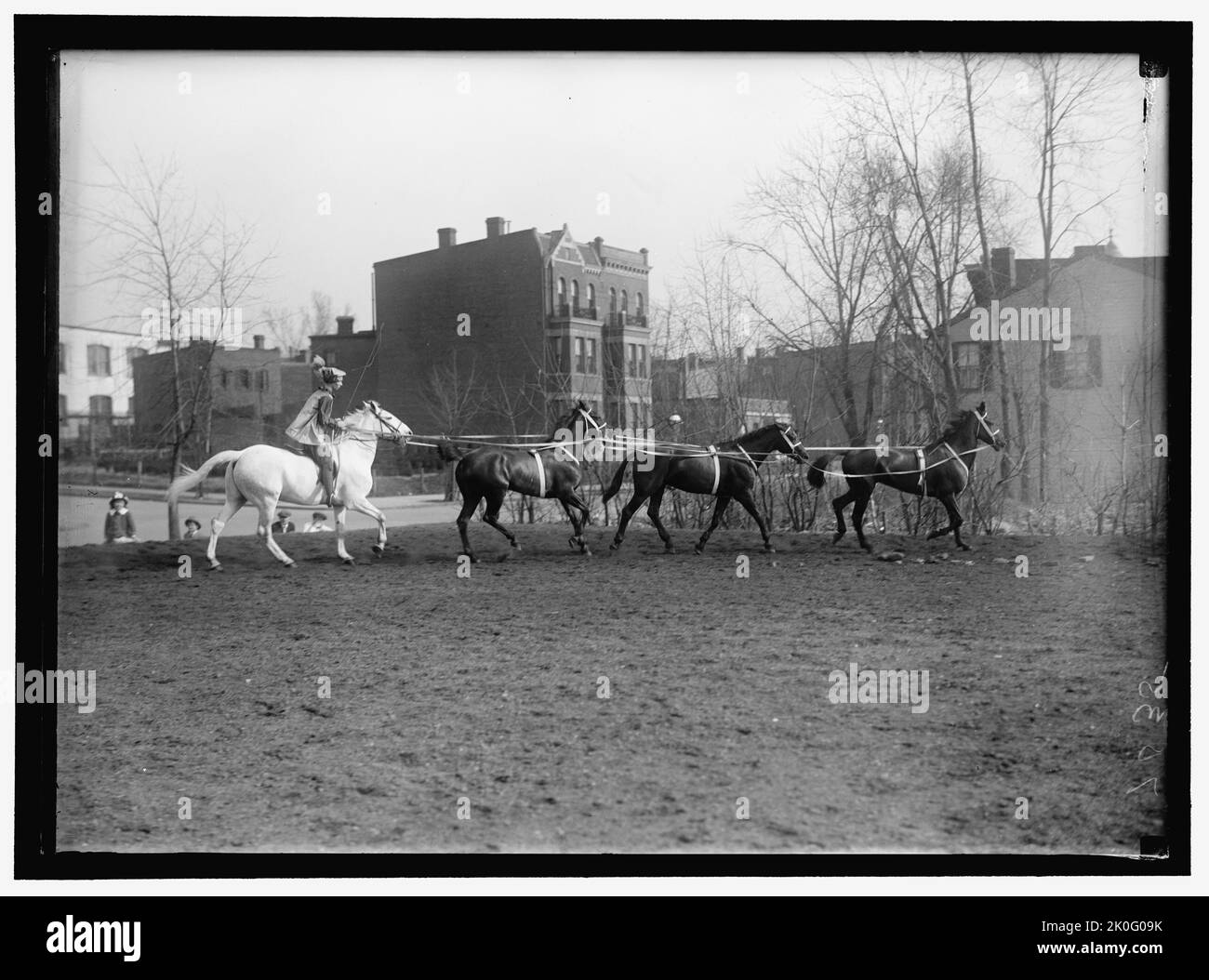 Circo sociale, tra il 1910 e il 1917. Foto Stock