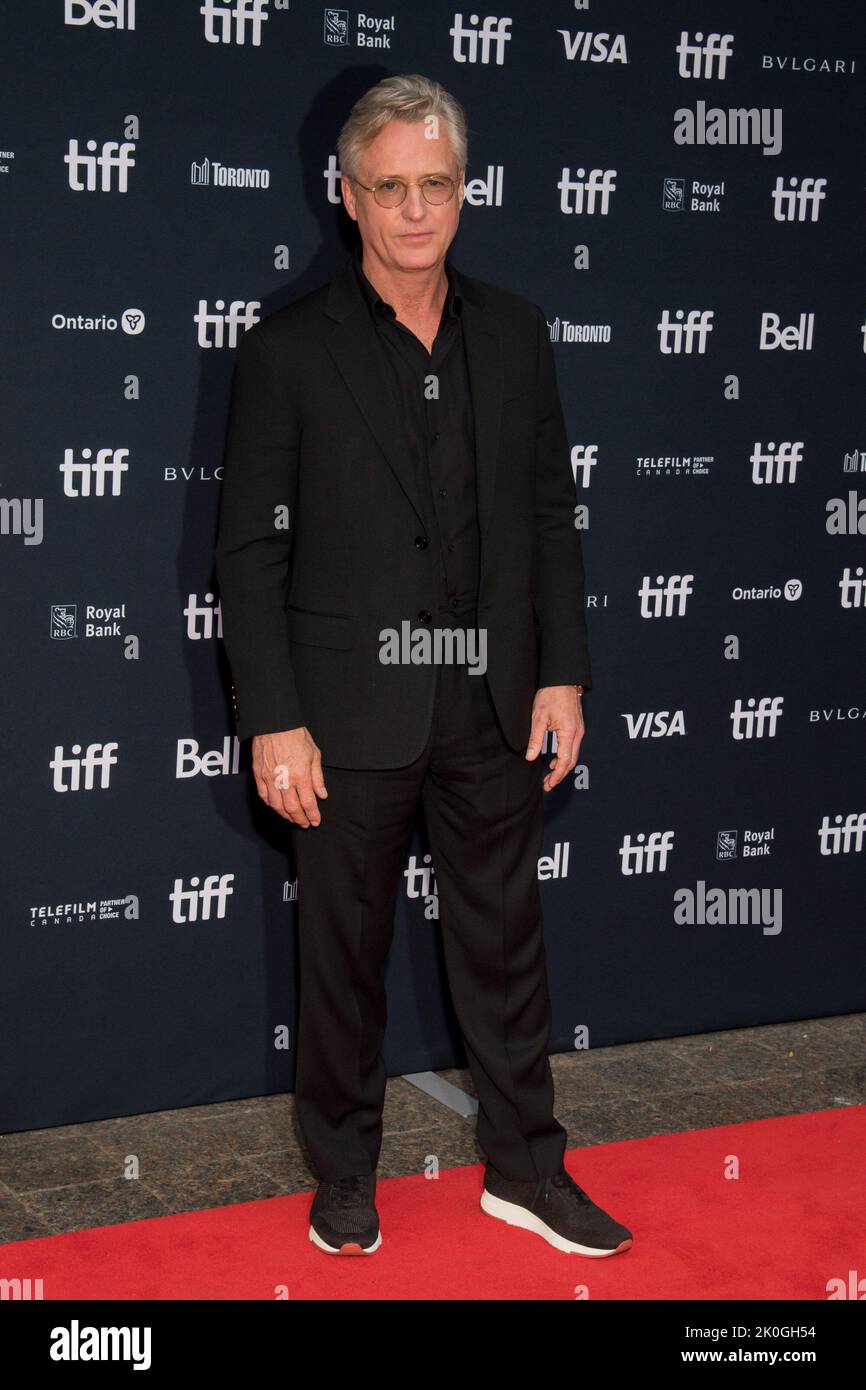 Toronto, Canada. 11th Set, 2022. Linus Roache partecipa alla "My policeman" Premiere durante il Toronto International Film Festival del 2022 al Princess of Wales Theatre il 11 settembre 2022 a Toronto, Ontario, Canada. Credit: SOPA Images Limited/Alamy Live News Foto Stock