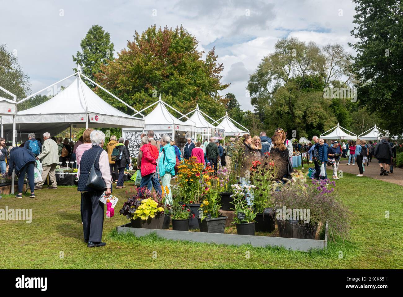 RHS Garden Wisley Flower Show Settembre 2022, un evento orticolo annuale a Surrey, Inghilterra, Regno Unito Foto Stock